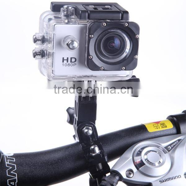 2014 Most Popular SJ4000 Sport Camera Full set Mounts Accessory Bicycle Scooter Helmet Mount Holder Sports DV Fitting for SJ4000