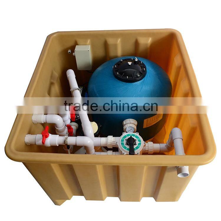 filtro della piscina sotterranea per piscina