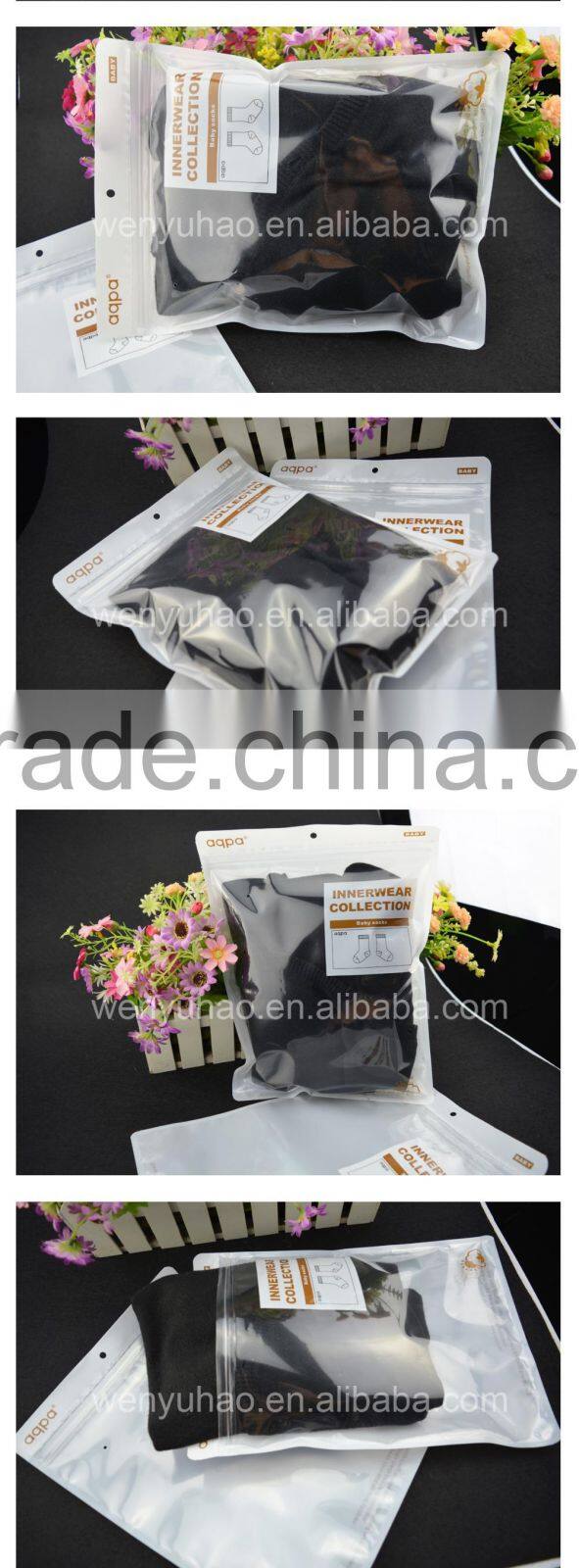 cheap clear garment bags for dresses or others , one side clear bag for clothes