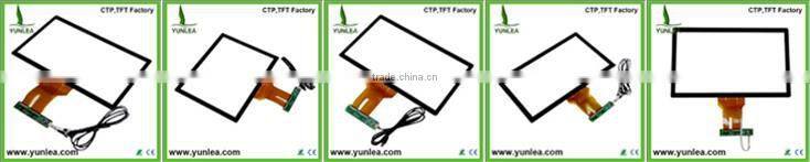 800x480 dots resoluiton 5 inch tft touch screen module from yunlea