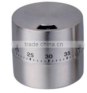 Good quality mechanical kitchen stainless steel column timer