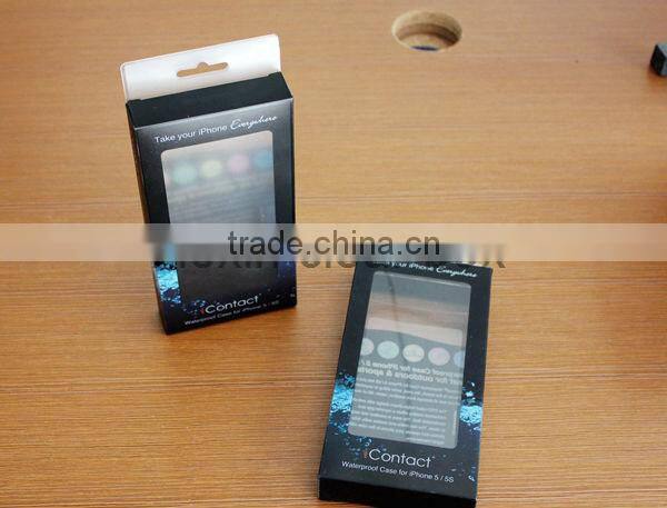 flat clear pp tote iphone cover packing box