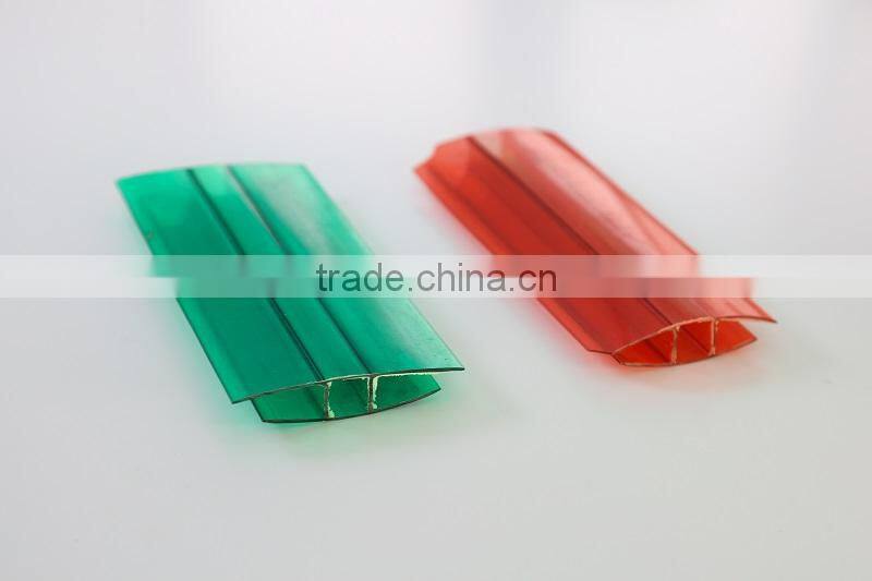 XINHAI PC H&U accessories for polycarbonate sheet installation