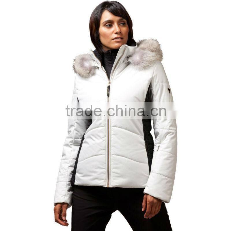 Women's Wholesale High Quality Down Coat and Jackets with faux-fur hood
