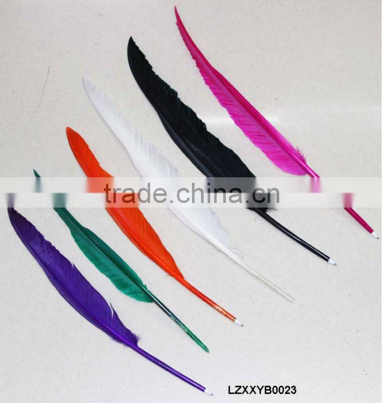 Promotional gifts Goose feather ink pens LZTLY0167