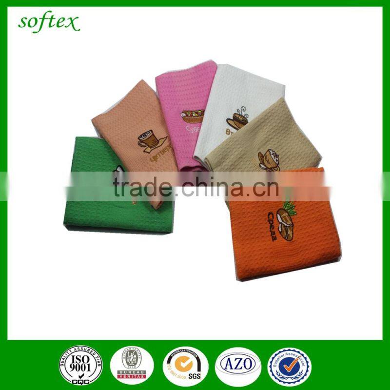 wholesale cotton promotional kitchen tea towels low cost