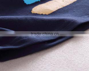 New large size dress made of pure cotton printing's tops cultivate one's morality show thin of t shirt wholesale