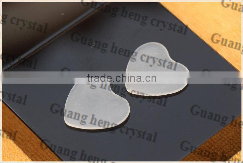 flower shape heart shape crystal decoration pieces