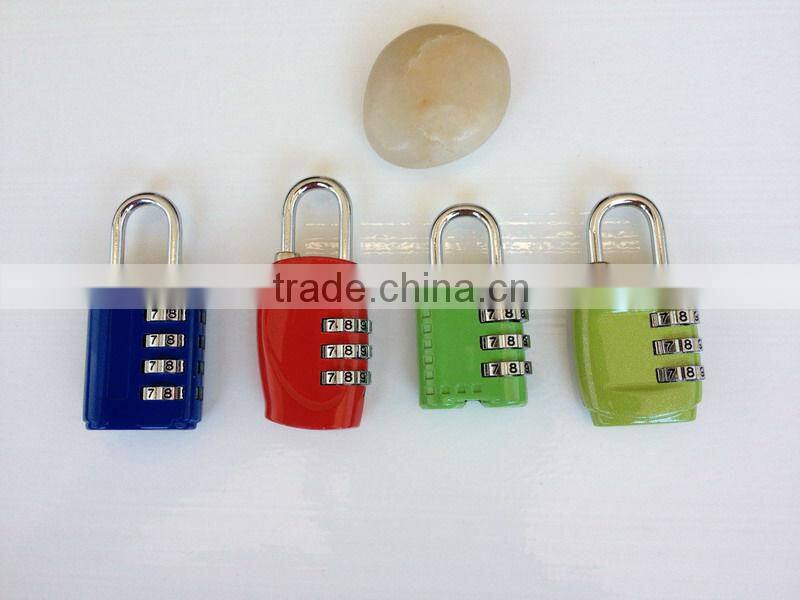 AJF TSA shape digital luggage lock with 3 numbers