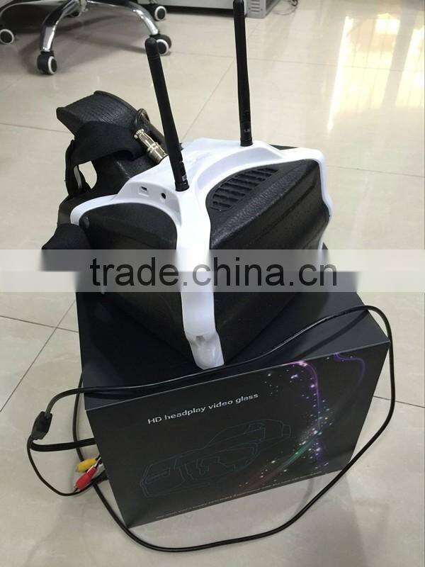 SJ-V01 FPV video goggles HD headset video glass with 40CH and diversity receiver
