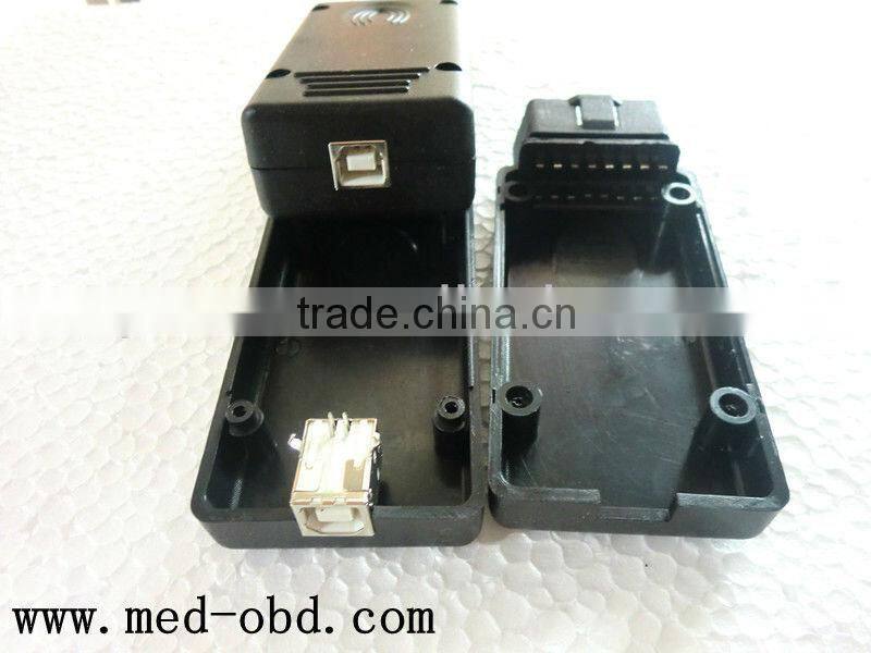 OBD2 Connector J1962m Plug with enclosure 16pin male connector