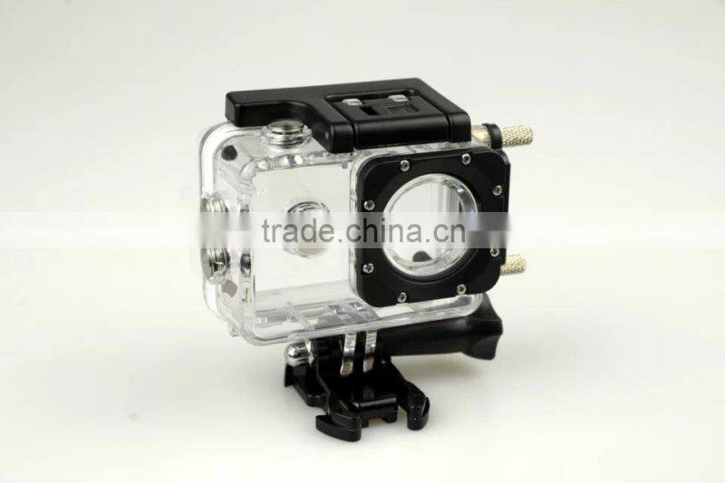SJ4000 Series Camera Waterproof Case with Car Charger for Motorcycle