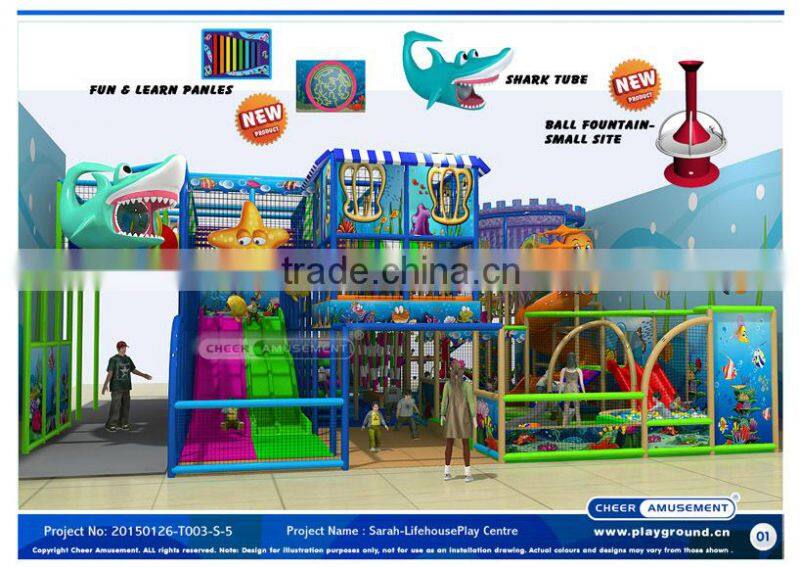 Cheer Amusement 20130304-004-C-1 Junior Themed soft play indoor playground equipment