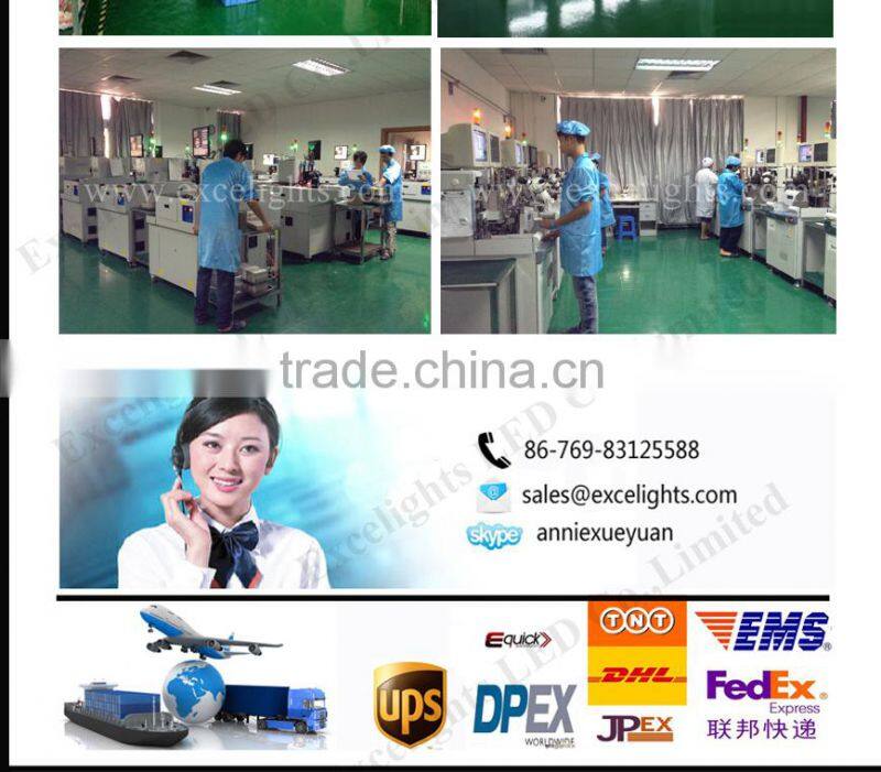 High Quality Waterproof SMD 5050 75*12mm 3 chips LED Module RGB