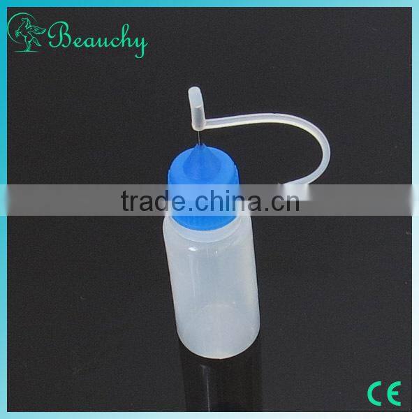 10ml plasric pe bottle needle tip bottles with needle cap for liquid thc e cigarette