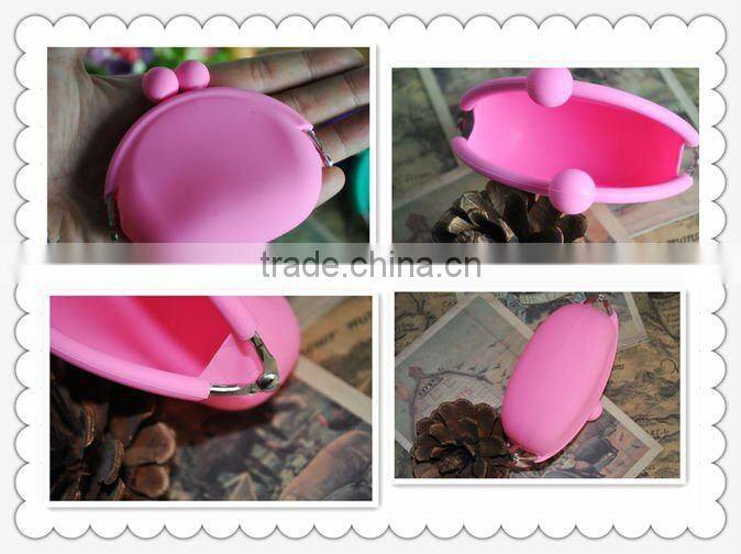 Top brand promotion silicone small custom design coin purse