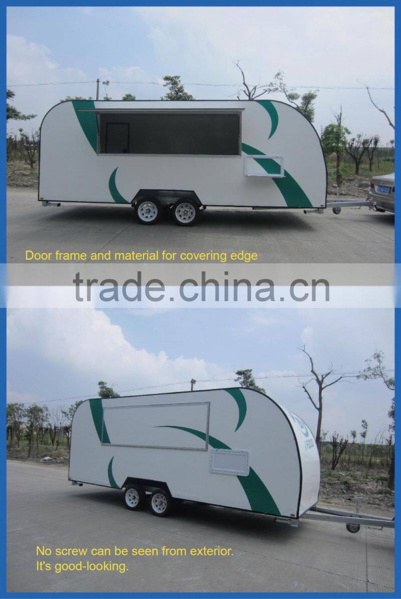 2015 HOT SALES BEST QUALITYfoodcart with logo petrol foodcart electric foodcart
