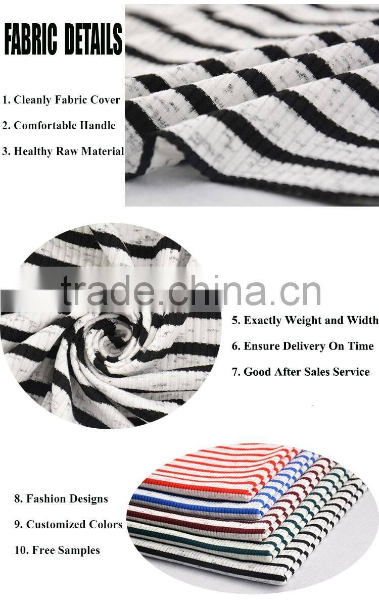 boys fashion dress and black and white stripe dress by yarn dyed pique stripe fabric