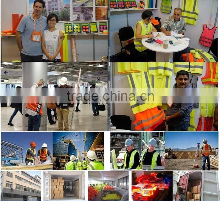 yongkang factory CE EN20471 mesh PVC refleticve tape high visibility jacket