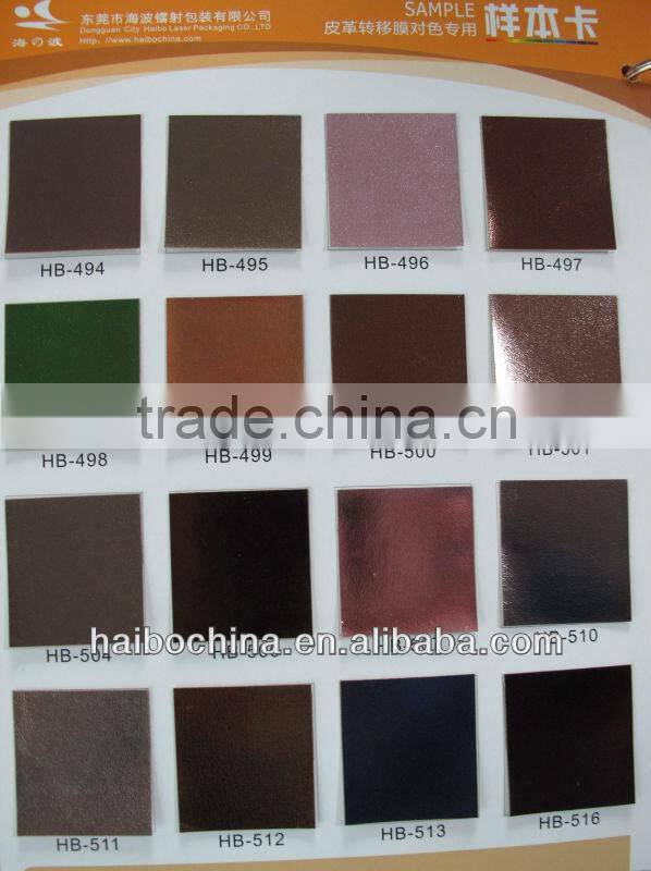 Heat transfer PET film
