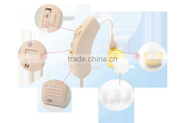 New fashion high quality amplifier external bte analog hearing aid