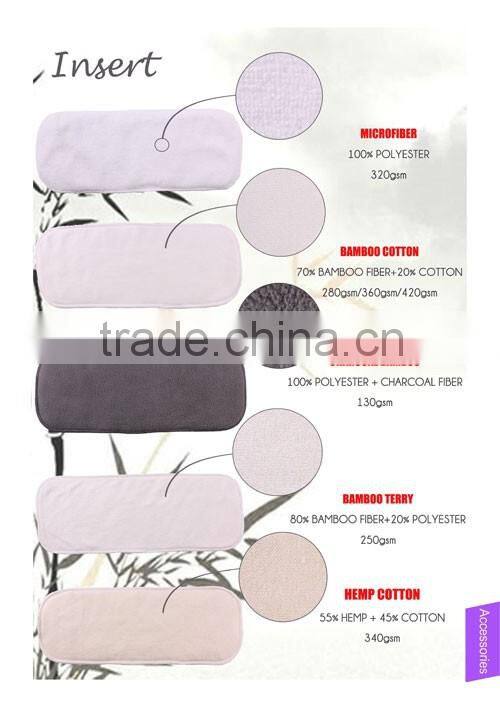 Diaper Wholesale from China AIO Bamboo Charcoal Pocket Diaper Factory