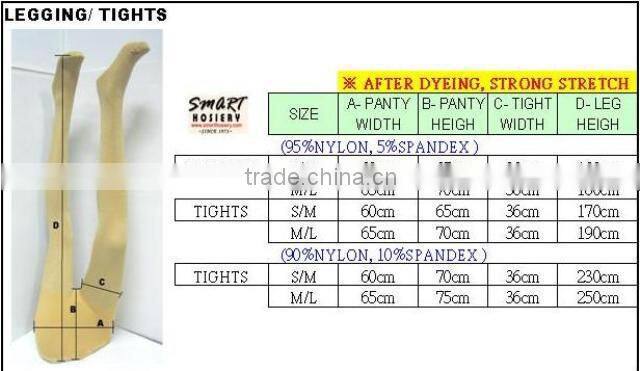 Lightning double colors sexy woman nylon tights