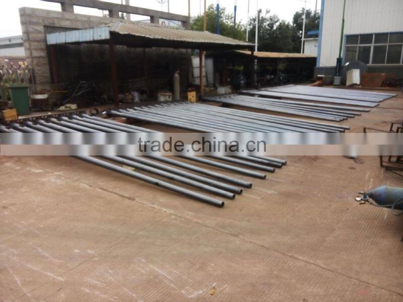 6m single arm street light pole