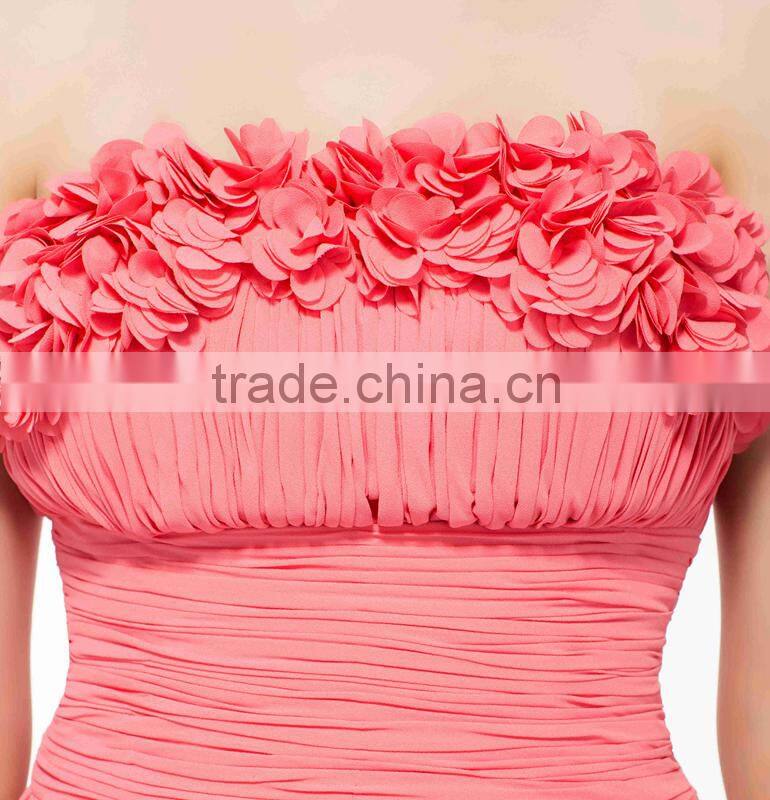 Wholesale China Factory Simple Pink Beach Wedding Dresses In Guangzhou