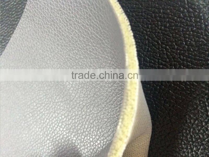 full grain pvc leather for sofa upholstery car seat covering
