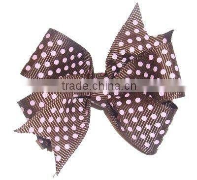 Red AIDS Ribbon bow with safety pin