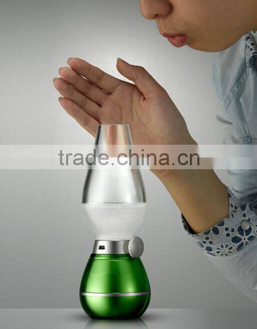 Creative Kerosene Oil Lamp Design with Dimmer Control Key for Indoor & Outdoor Use, Night Light, Reading Lights