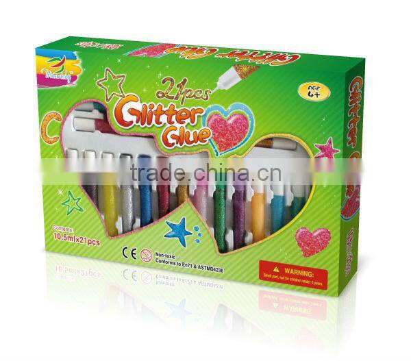 Interesting DIY Craft Kits-----Glitter Glue for kids, Gl-13