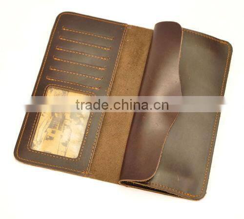 China Wholesale wallet new design travel men wallet multifunction leather wallet
