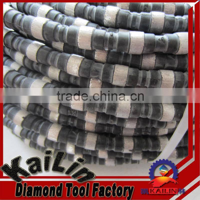 Diamond wire for stone diamond cutting wire saw for granite stone quarry wire saw