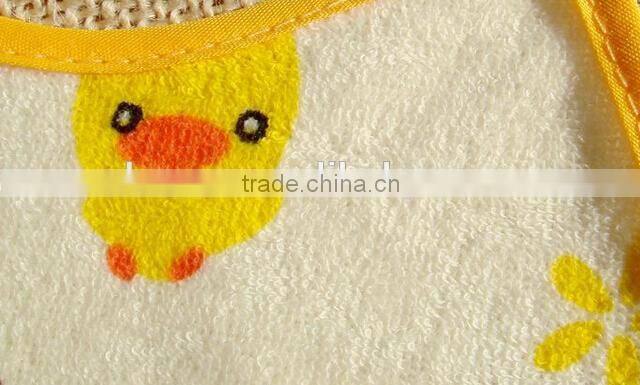 baby bib cotton terry with TPU coating back soft bib made in china cotton toddle scarf baby jersey adjustable bib