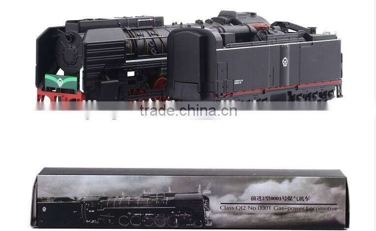 861WB classic retro-style alloy model train steam locomotive sound and light back toys HO scale 1:87