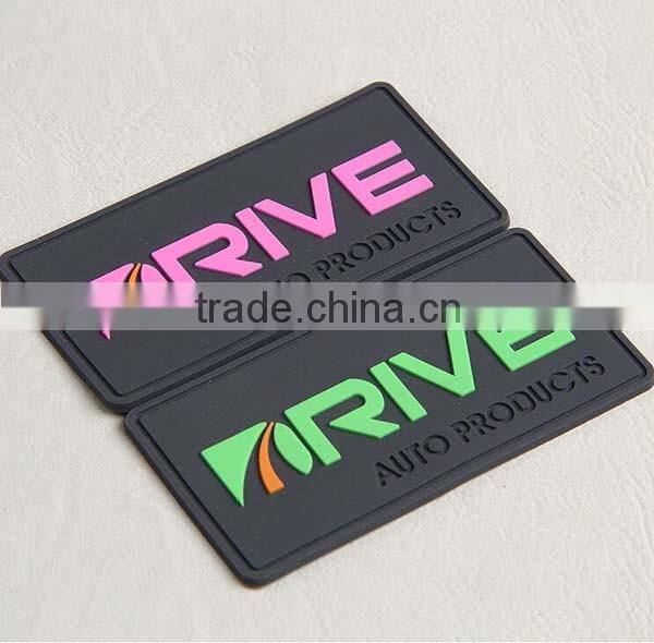 Custom Oval 3D PVC Patch for Clothing