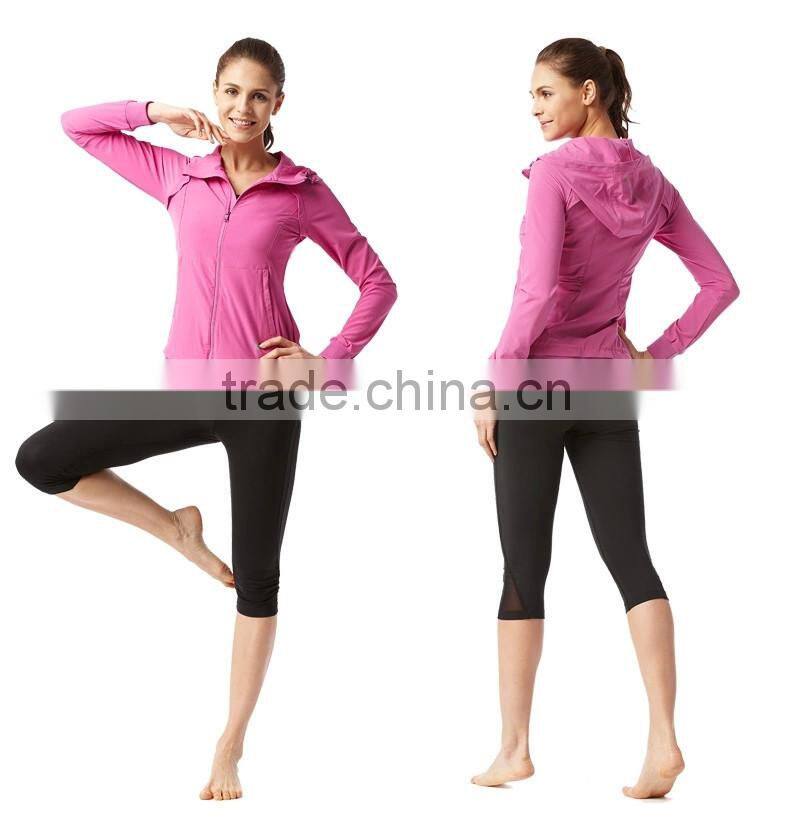 2015 wholesale women sport jackets/waterproof jacket