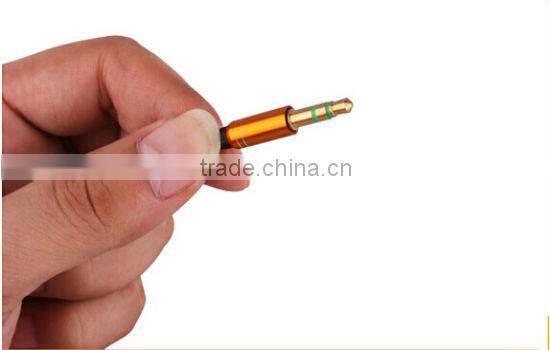 High quality long wire computer metal earphone headphones without mic for girls