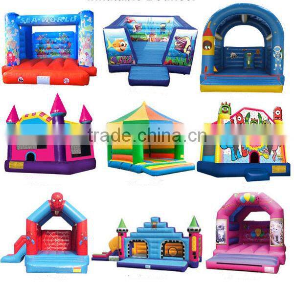 2016 High quality Bounce house Type and PVC Material Inflatable bounce