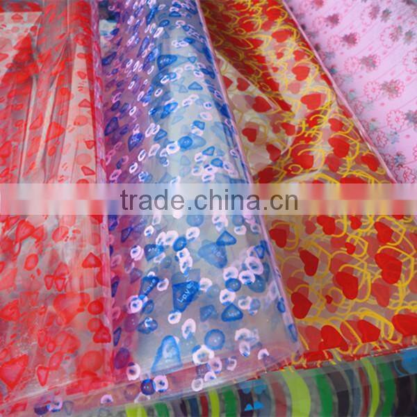 Various Colours And Patterns Transparent-Printed Plastic Packaging Film