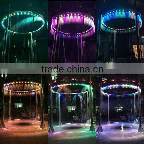 Installed outdoor or indoor digital water printer curtain writing water screen