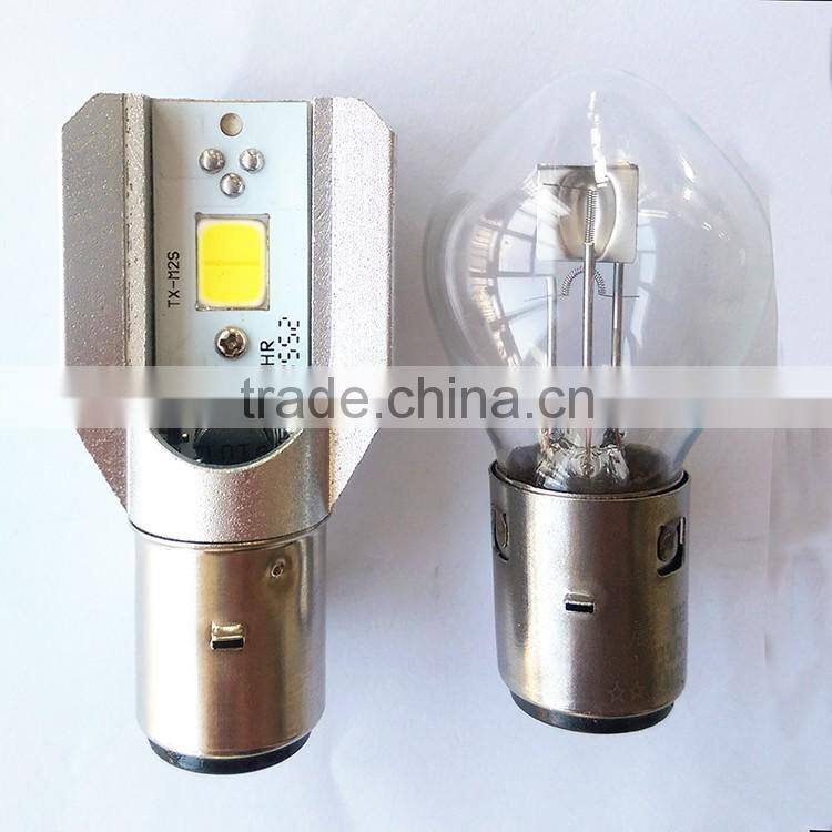 2016 Factory supply ba20d 800LM 6W * 2 led headlamp wholesale