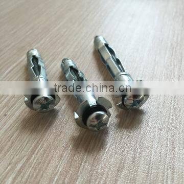 combined hollow wall anchor bolt galvanized