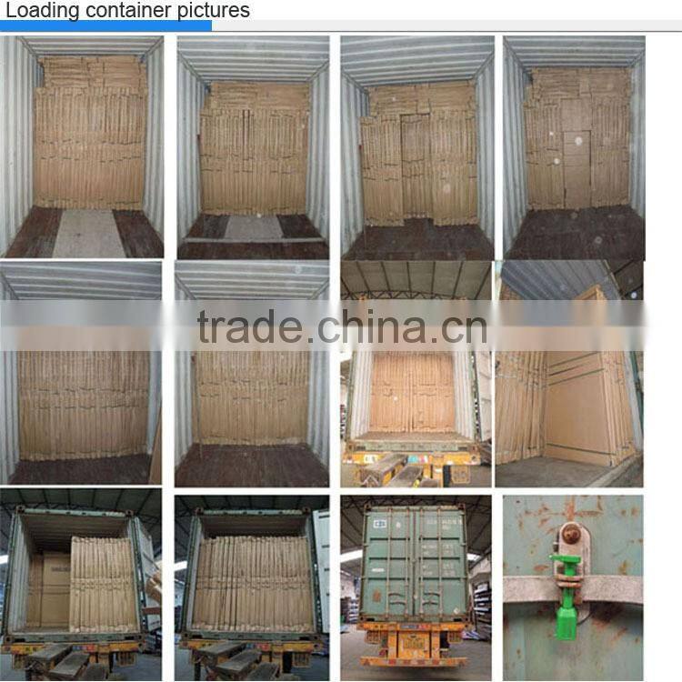 China zhejiang manufacture Open Style Swing pvc interior wooden door xupai doors