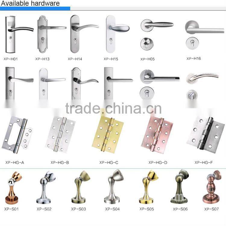 Retailor Price Free Shipping Melamine laminated wood for Home Apartment Bathroom Inetrior Door with Glass