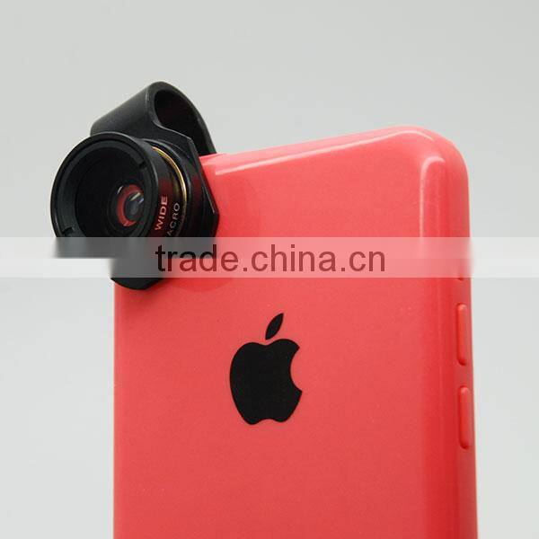 Cheap wholesale price manufacturer of lens universal 3 in 1 lens Macro,Wide Angle and Fisheye for all smartphone