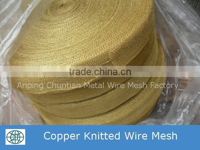 Knitted filter Wire Mesh for gas liquid filter