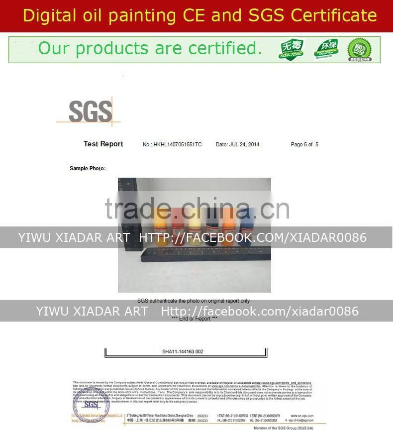 diy 038 DIY digital canvas abstract flower acrylic painting by number for bedroom